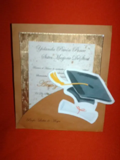 Invitaciones De Graduación en Pinterest | Centro De Mesa De ...