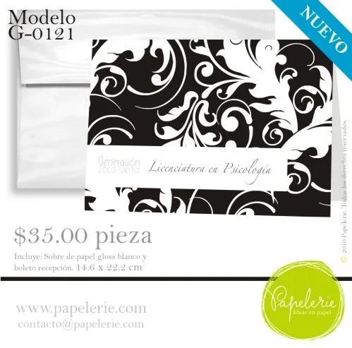 Invitaciónes para graduación universitaria para imprimir gratis ...