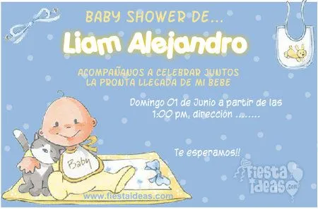Invitaciones Gratis para Baby Shower - Bebés de Julio 2014 ... Invitaciones Gratis para Baby Shower - Bebés de Julio 2014 ...