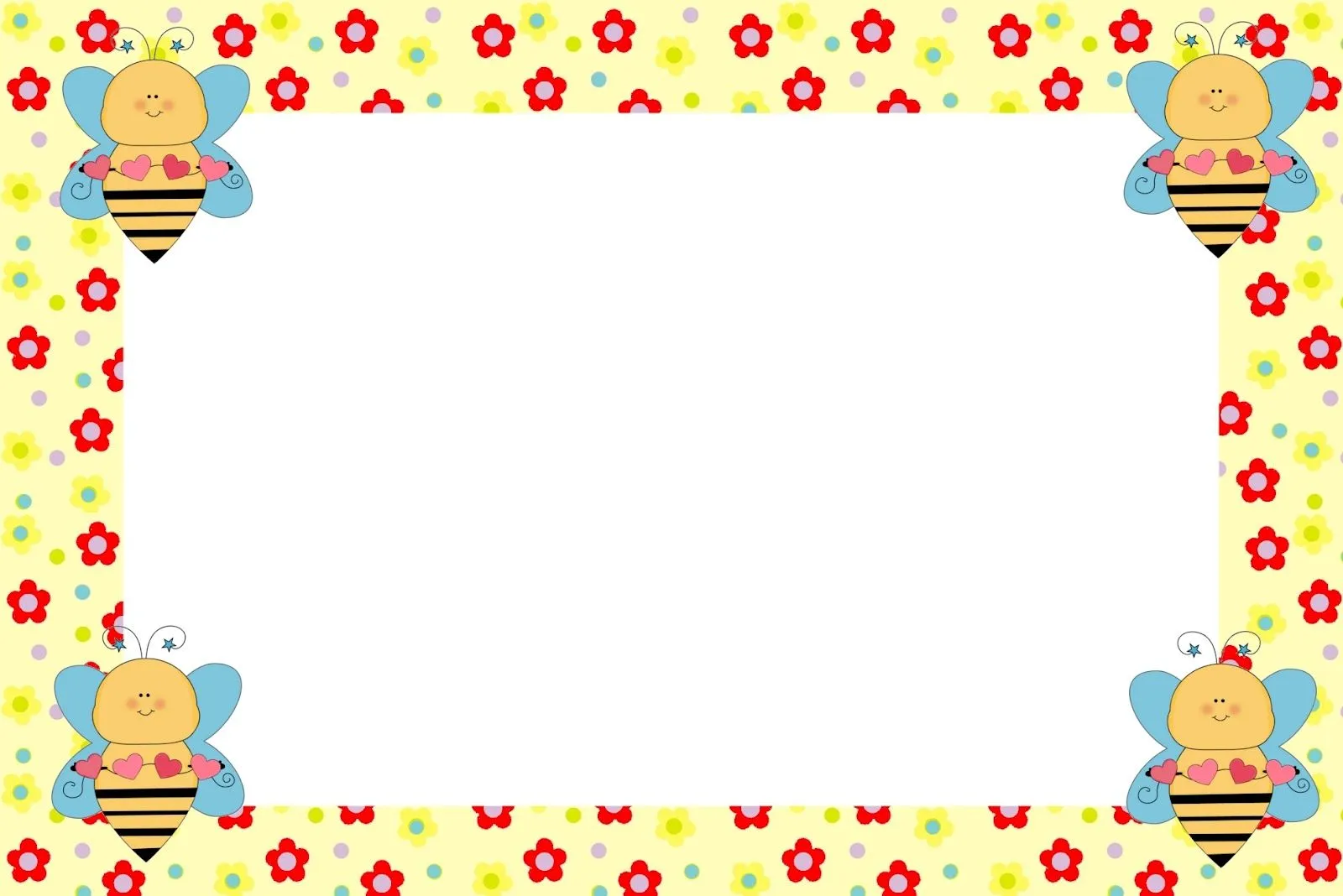 Invitaciones para imprimir gratis de abejas y flores. - Ideas y ... Invitaciones para imprimir gratis de abejas y flores. - Ideas y ...