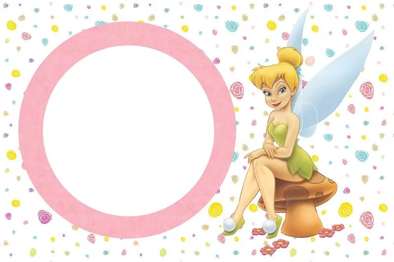 Invitaciones para imprimir gratis de Campanilla o Tinkerbell ...
