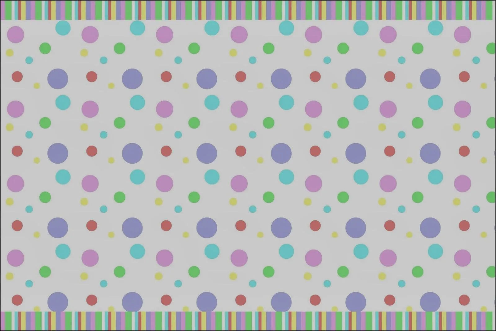 Invitaciones para Imprimir Gratis con lunares de colores pastel ...