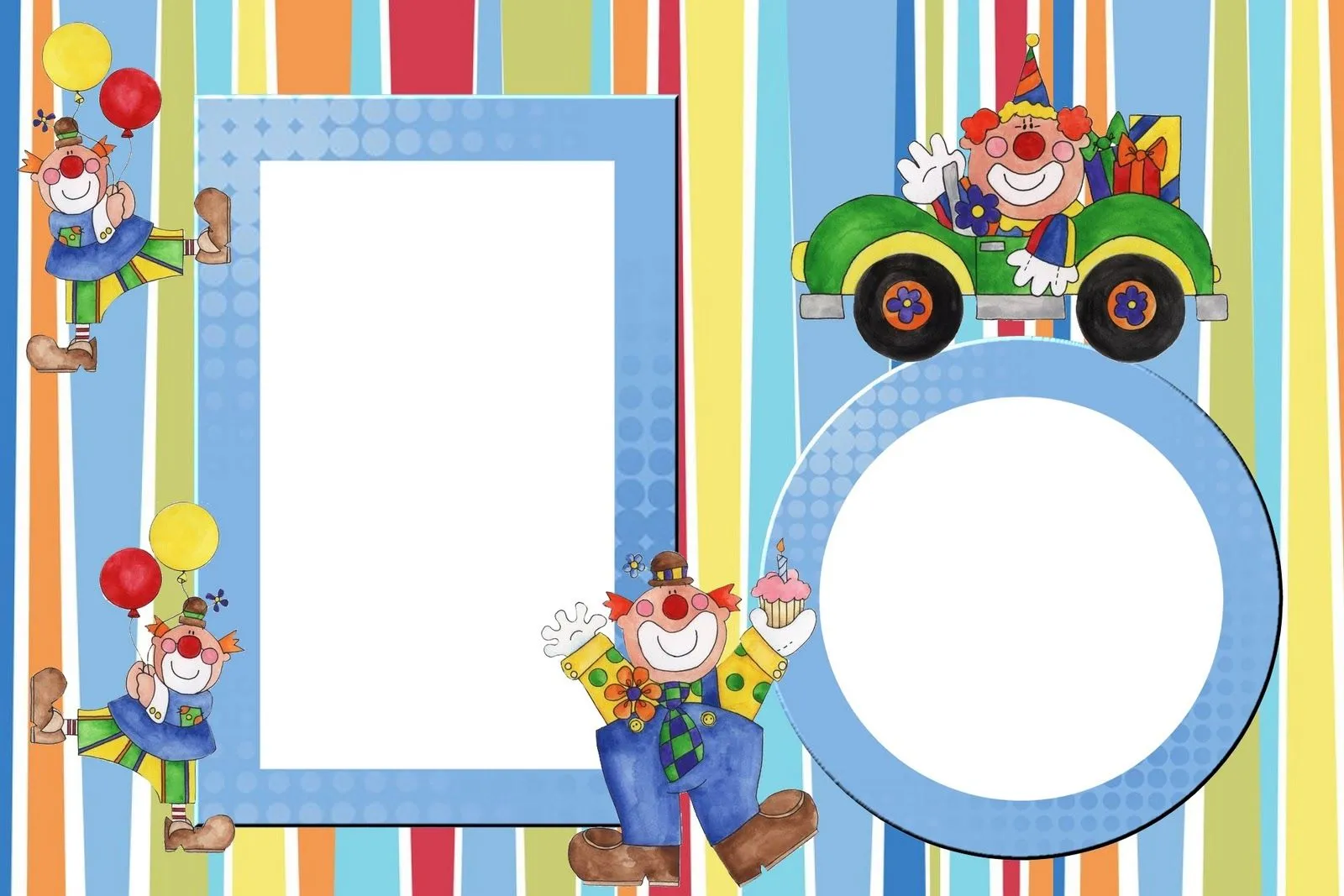 Invitaciones para imprimir gratis de payasos. - Ideas y material ... Invitaciones para imprimir gratis de payasos. - Ideas y material ...