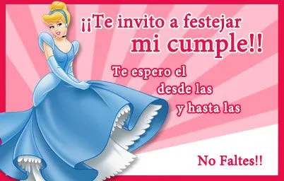 Tarjetas e Invitaciones de cumpleaños para Imprimir - Fiestas ...