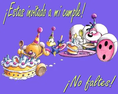 Invitaciones infantiles