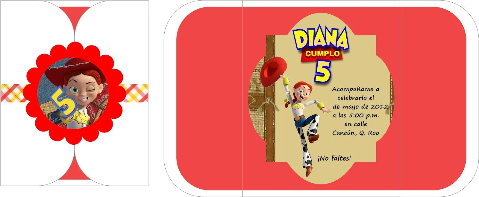 Invitaciones Jessie La Vaquerita Toy Story 3 Pictures