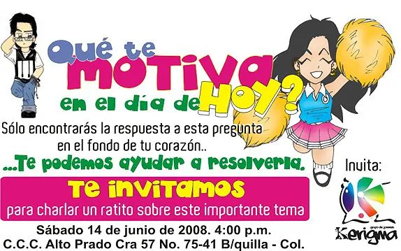 Imágenes de invitaciones para jóvenes cristianos - Imagui