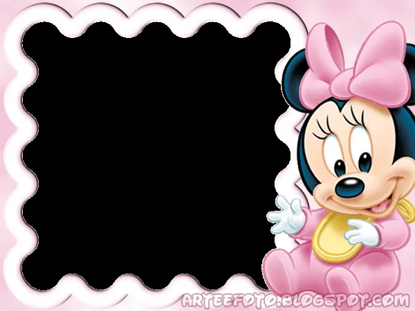 Invitaciones o Marcos para Fotos de los Bebés Disney para Imprimir ...