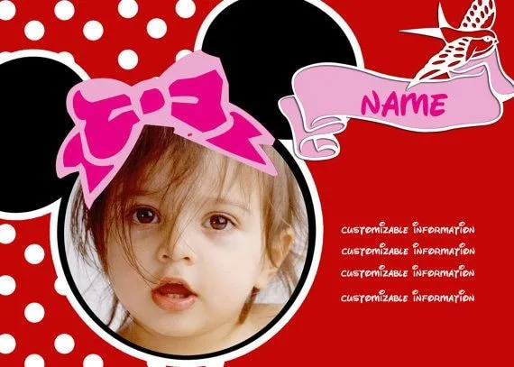 Perzonalizar e imprimir invitaciónes de Minnie mausse - Imagui Perzonalizar e imprimir invitaciónes de Minnie mausse - Imagui