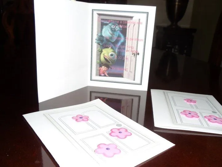 Invitaciones de Monster INC - Imagui