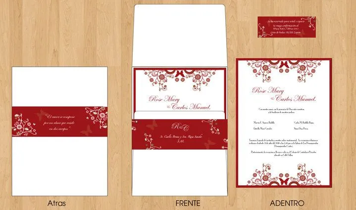 Invitaciones Tipo Sobre | Invitaciones para toda ocación - Bodas ... Invitaciones Tipo Sobre | Invitaciones para toda ocación - Bodas ...