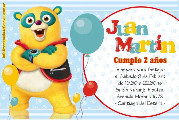 Invitaciones #OsoAgenteEspecial | Fran | Pinterest Invitaciones #OsoAgenteEspecial | Fran | Pinterest
