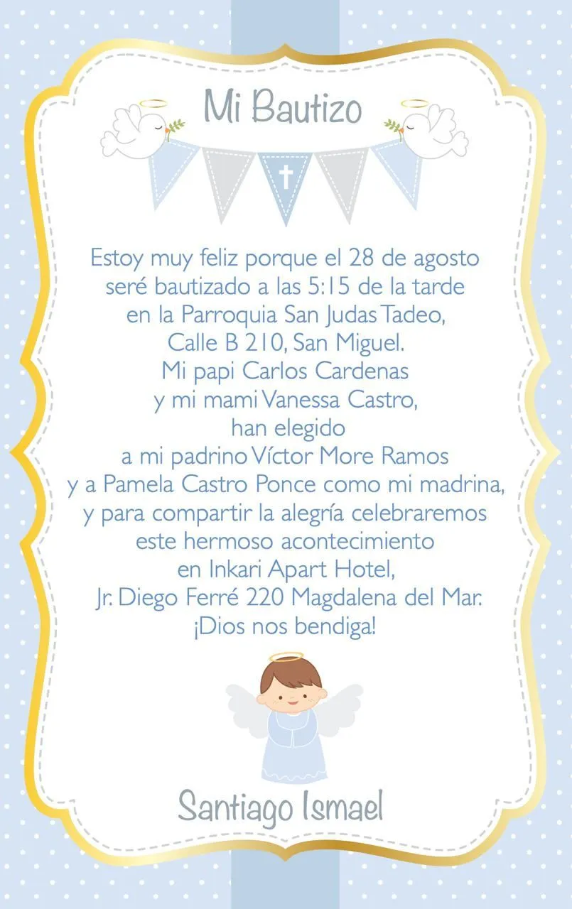 Invitaciones Personalizadas | DetaJess Gráficos Invitaciones Personalizadas | DetaJess Gráficos