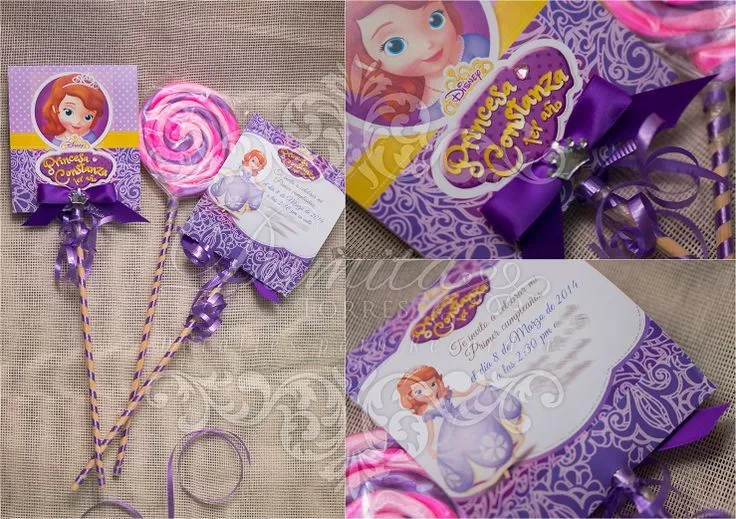 Invitaciónes princesa sofia creativas - Imagui