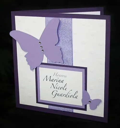 Invitaciones para quinceañeras: Invitación de quince años morada ... Invitaciones para quinceañeras: Invitación de quince años morada ...