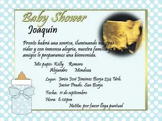 Invitaciones y Recuerdos para Bautizo