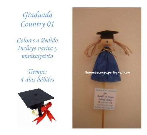 Invitaciones tarjetas recuerdos souvenirs licenciatura graduación ...