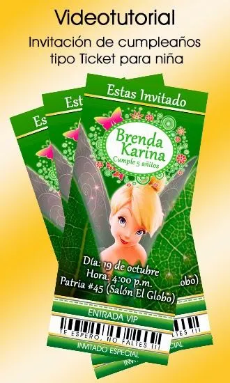 Invitaciónes de tinkerbell para personalizar y bajar gratis - Imagui Invitaciónes de tinkerbell para personalizar y bajar gratis - Imagui