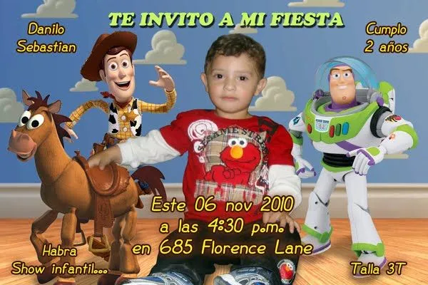 Invitaciónes de stoy tory - Imagui