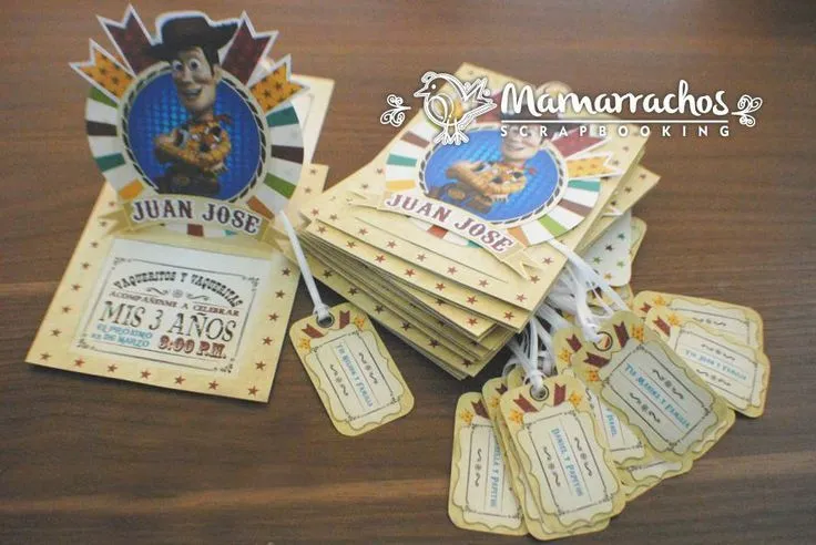 Invitaciones de Woody | Cumpleaños con Woody El Vaquero | Pinterest