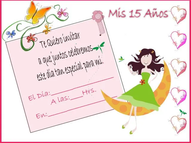 Invitaciónes para niñas de 12 de cumpleaños - Imagui