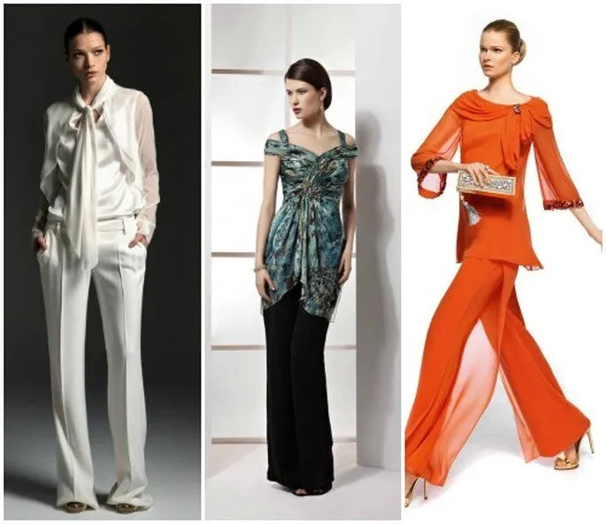 Invitadas elegantes y muy cómodas: pantalones para bodas 2013 Invitadas elegantes y muy cómodas: pantalones para bodas 2013