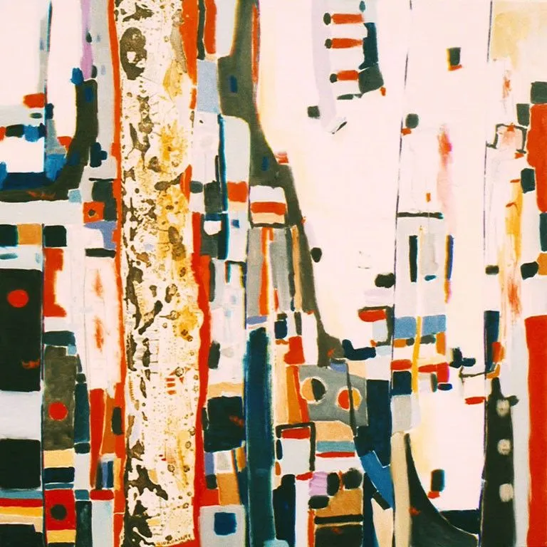 IORDANOFF Pintura abstracta - Cuadro abstracto y dibujo. Obra ... IORDANOFF Pintura abstracta - Cuadro abstracto y dibujo. Obra ...