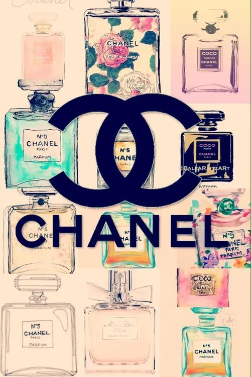 Cute Chanel Vintage Perfume Wallpaper | We Heart It | Chanel ...