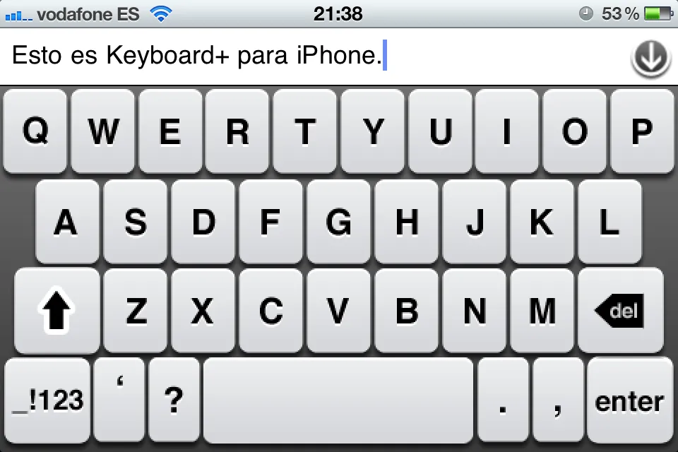 iPhone World: Keyboard+ es un gran teclado para iPhone. iPhone World: Keyboard+ es un gran teclado para iPhone.