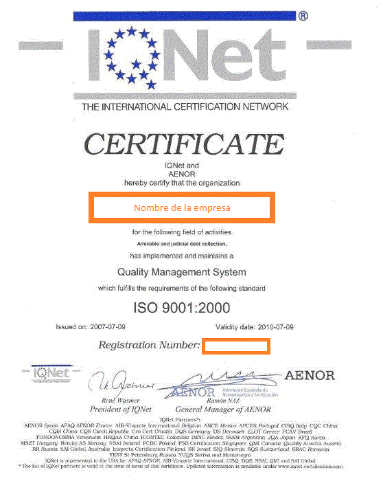 Qué es IQNet? – Los certificados IQNet | PDCA Home Qué es IQNet? – Los certificados IQNet | PDCA Home