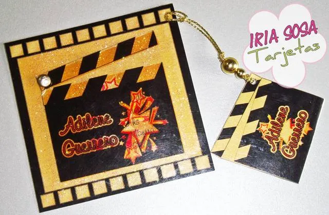 Iria Sosa Tarjetas: Hollywood. 15 años. Adilene Guerrero