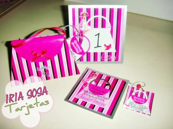 Iria Sosa Tarjetas: Onda Fashion. 15 años Giannina Magalí