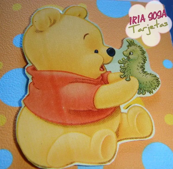 Iria Sosa Tarjetas: Winnie the Pooh bebé. Primer Añito Thiago Daniel Iria Sosa Tarjetas: Winnie the Pooh bebé. Primer Añito Thiago Daniel