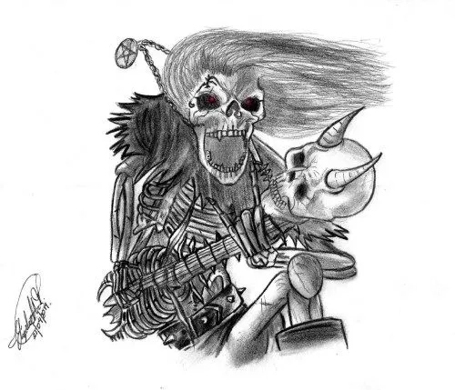 iron maiden dibujos | Tumblr