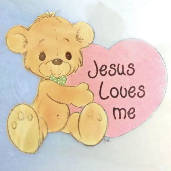 Iron on aplique / Precious Moments/ baby angel in by PinkyRoo Iron on aplique / Precious Moments/ baby angel in by PinkyRoo