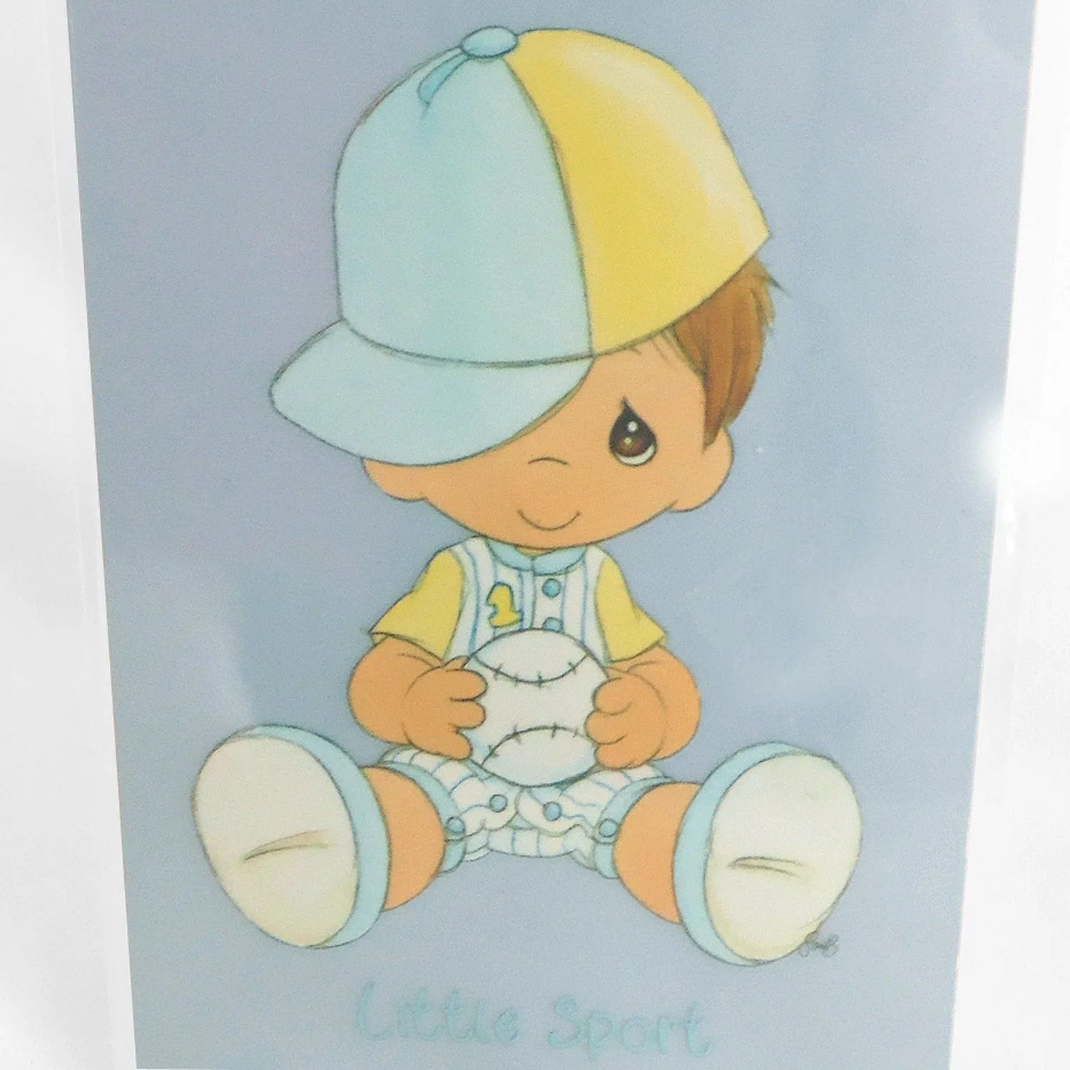 Iron on aplique / Precious Moments/ baby boy sports by PinkyRoo Iron on aplique / Precious Moments/ baby boy sports by PinkyRoo
