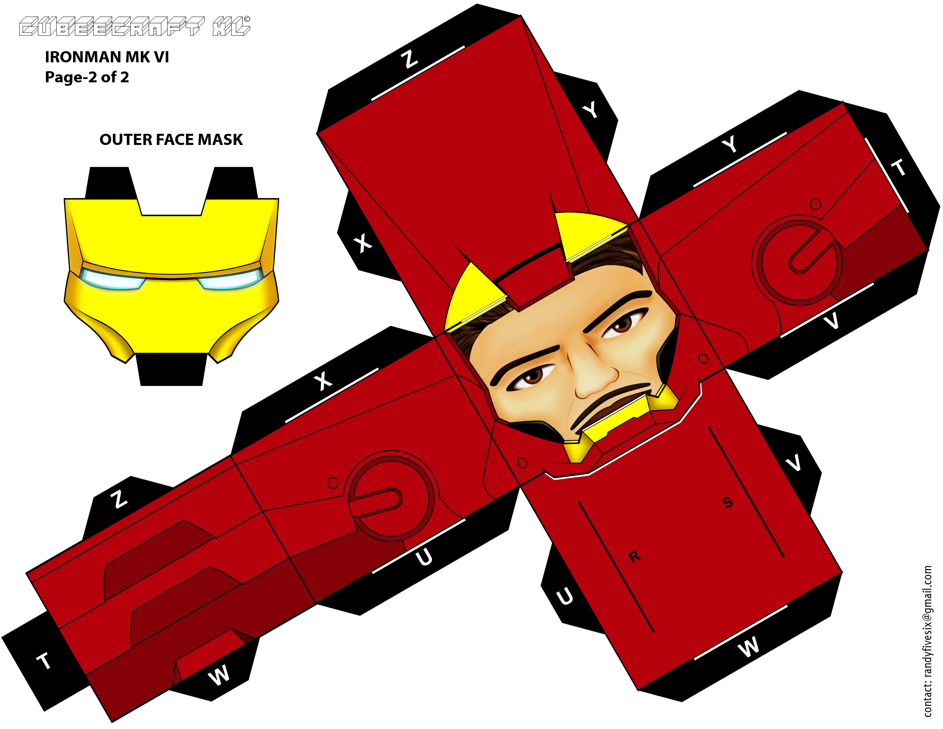 IRONMAN cubeecraft XL_pg-2 by randyfivesix on DeviantArt IRONMAN cubeecraft XL_pg-2 by randyfivesix on DeviantArt