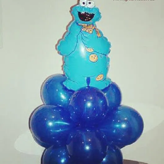 Centros de mesa de cookie monster - Imagui