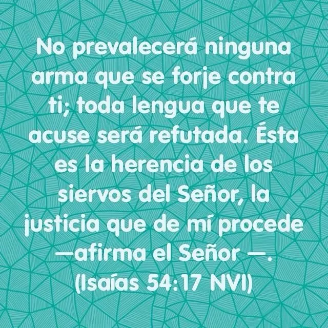 Isaías 54:17 | DIOS | Pinterest
