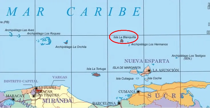 Islas del Mundo: La Blanquilla