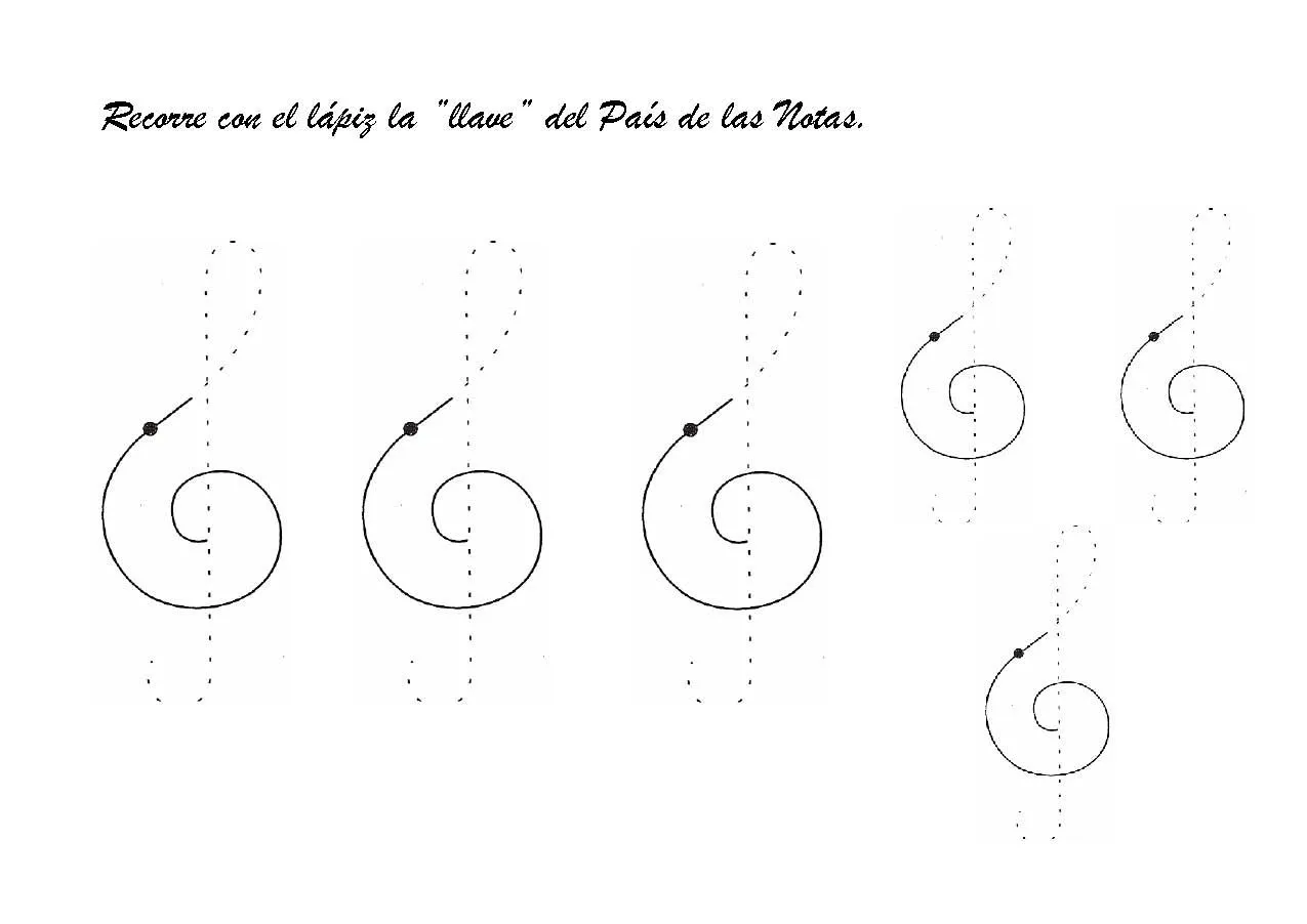 Ismael Montilla: Aprende a Dibujar la Clave de Sol Ismael Montilla: Aprende a Dibujar la Clave de Sol