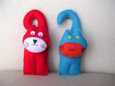 Gatitos de fieltro patrones - Imagui