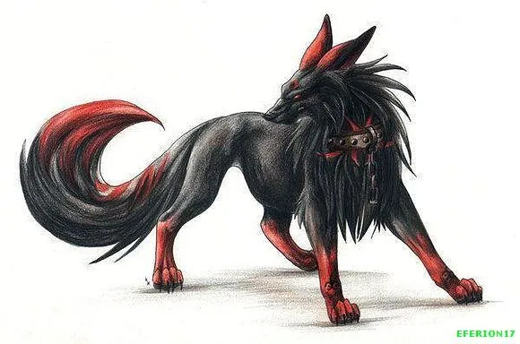 Como dibujar un lobo Anime - Imagui
