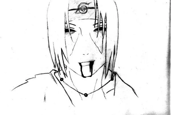 Imagen de itachi para dibujar - Imagui