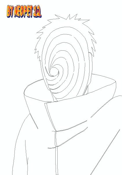 Itachi susano para colorear - Imagui