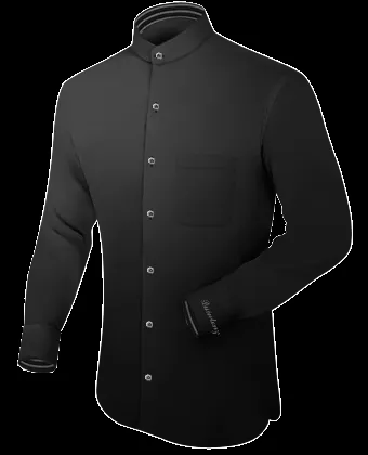 iTailor Camisas Cuello Mao Hombre con 1 Button Round Manga. iTailor Camisas Cuello Mao Hombre con 1 Button Round Manga.