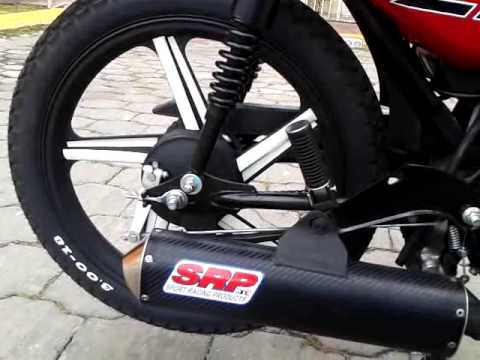 Italika FT 125 Cafe Racer Rims Star Exhaust SRP 21 Gascon ...