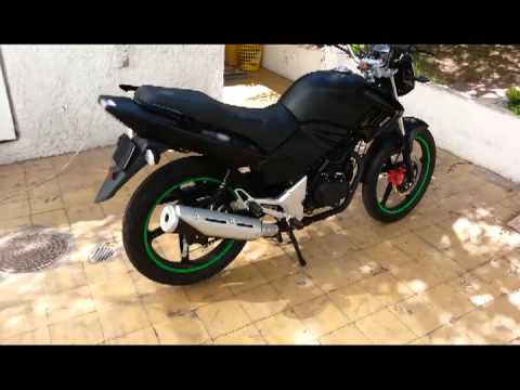 Mi italika FT 180 negra - YouTube