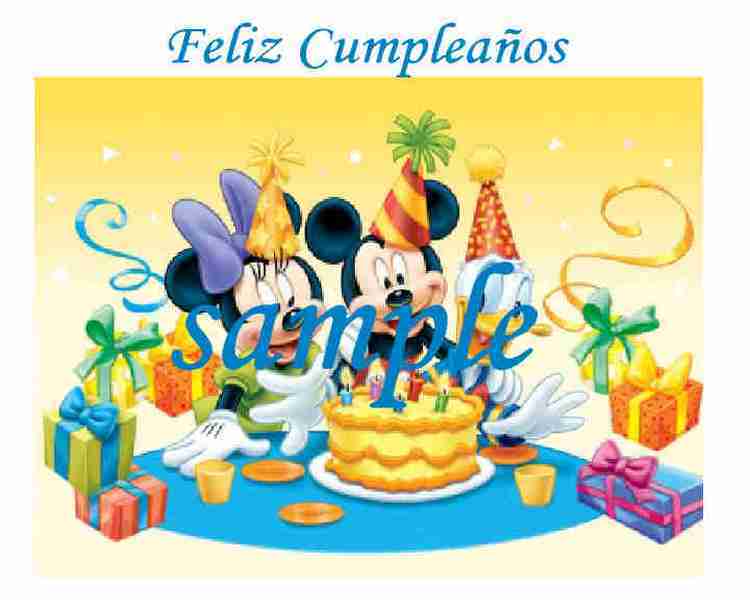 Feliz cumpleaños Mickey Mouse - Imagui