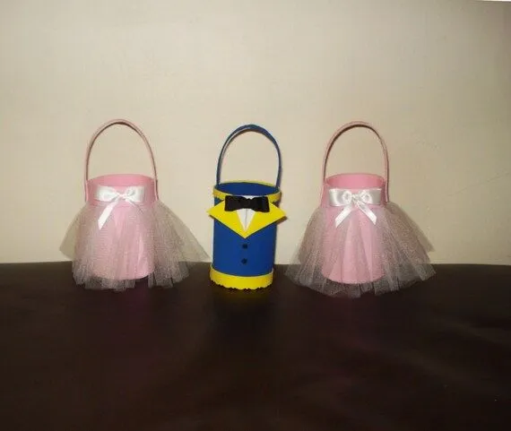 Items similar to Bailarina bolsitas para dulces. princesa y ...